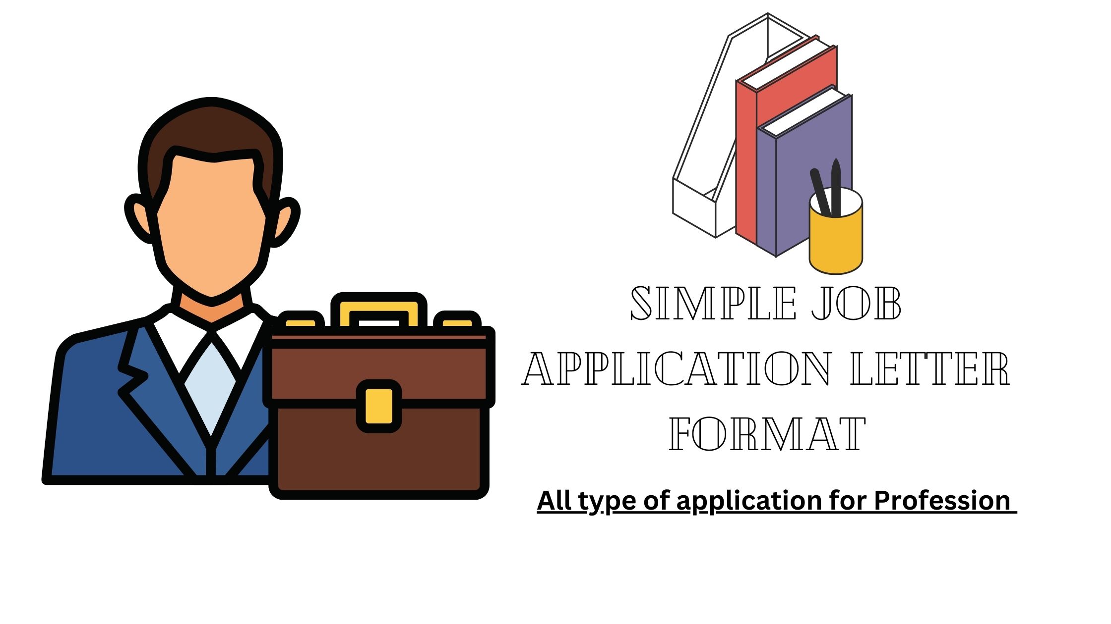 simple job application letter format