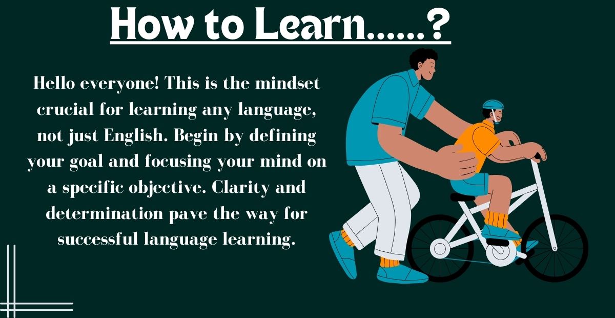 Mindset for learning easily