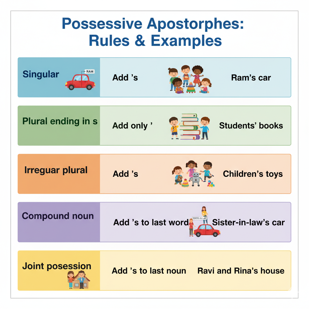 what is possessive noun in english grammar